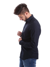 Camicie Blu Gas