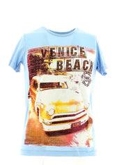 T-shirt Blu Key Up