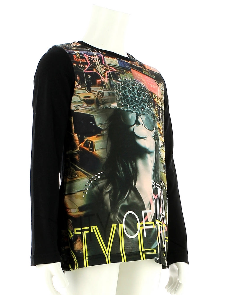 T-shirt Nero Losan
