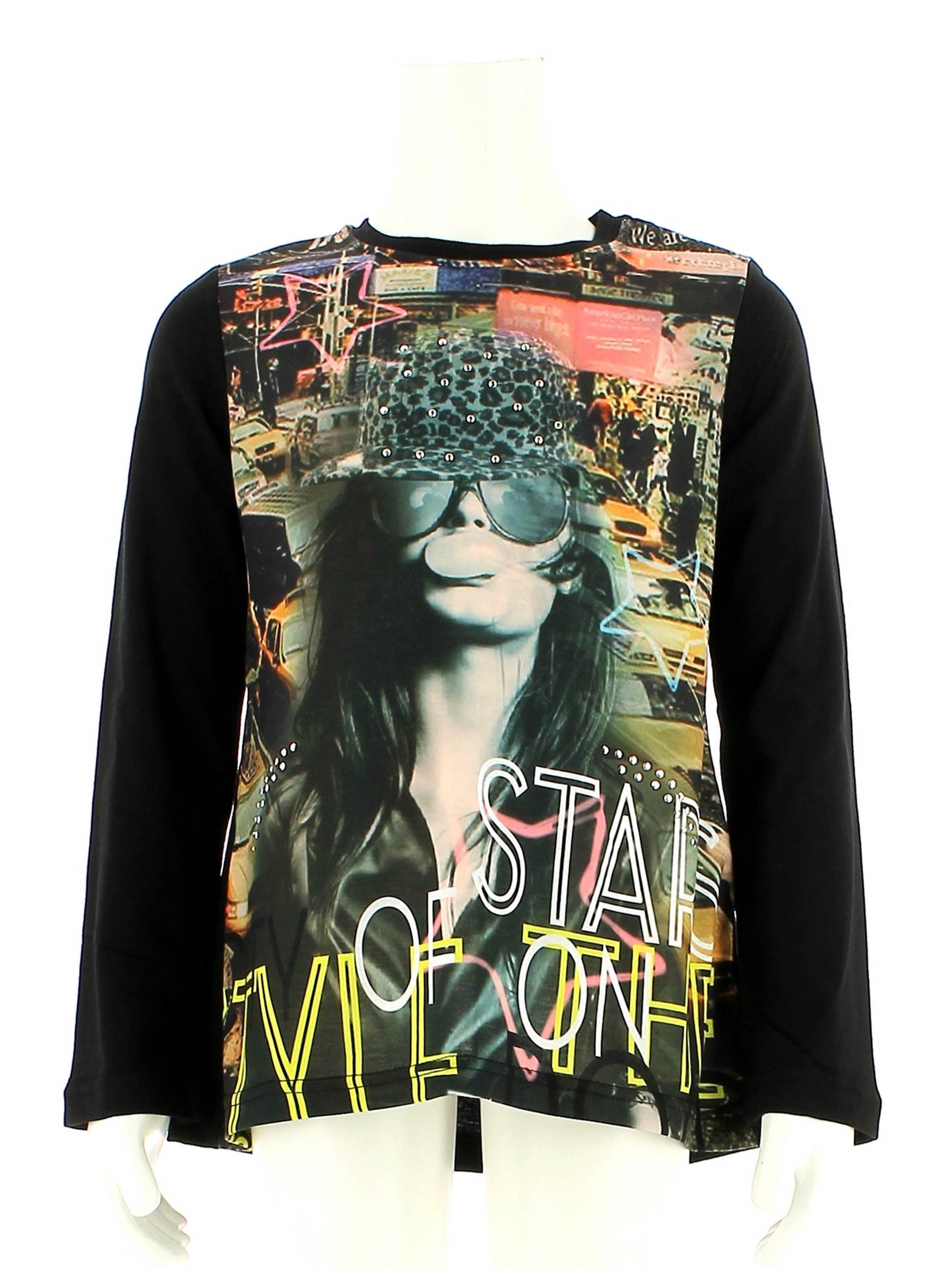 T-shirt Nero Losan
