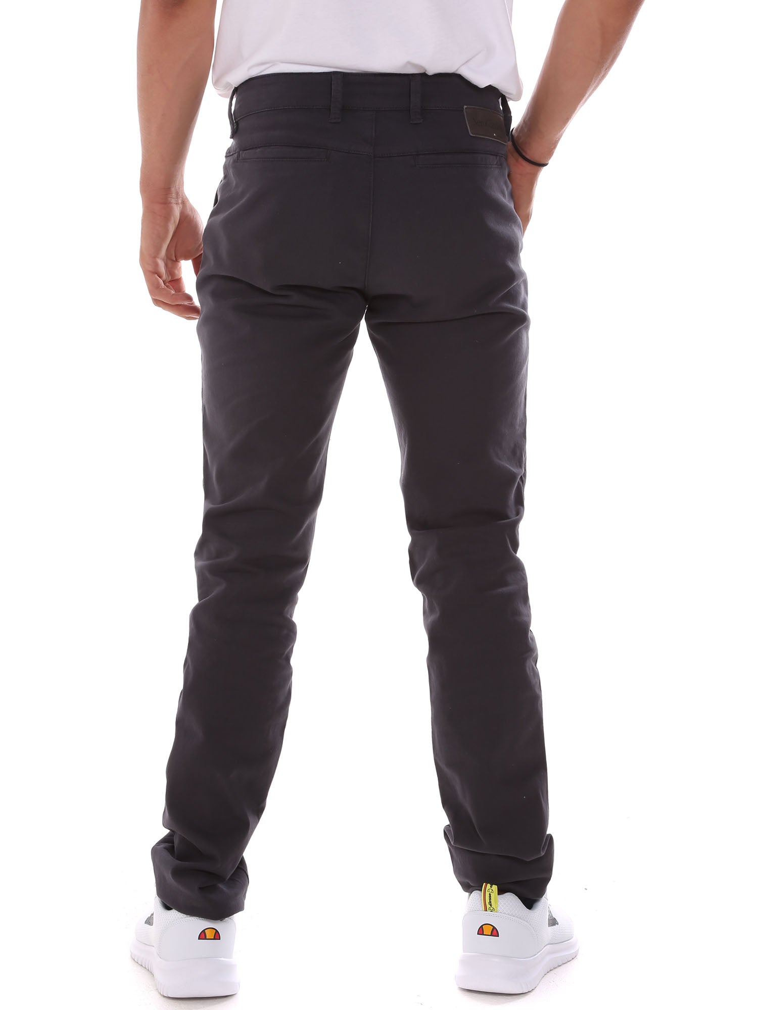 Pantaloni Grigio Nero Giardini