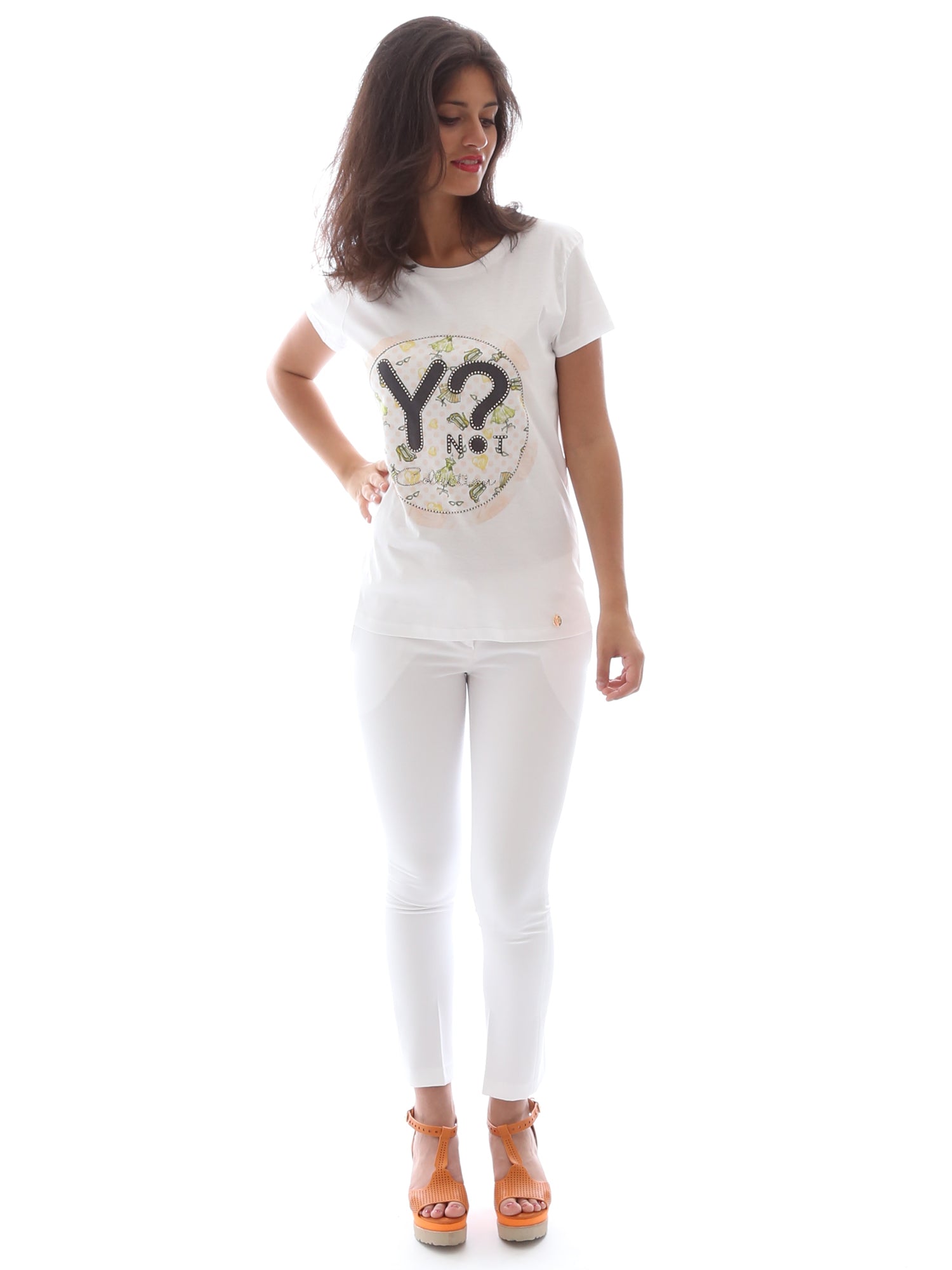 Pantaloni Bianco Animagemella
