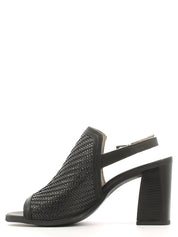 Sandali tacco Nero Keys