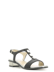 Sandali tacco Nero Keys