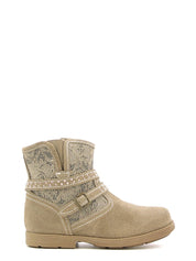 Stivali Beige Nero Giardini Junior