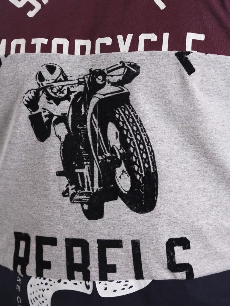 T-shirt Bordeaux Shoeshine
