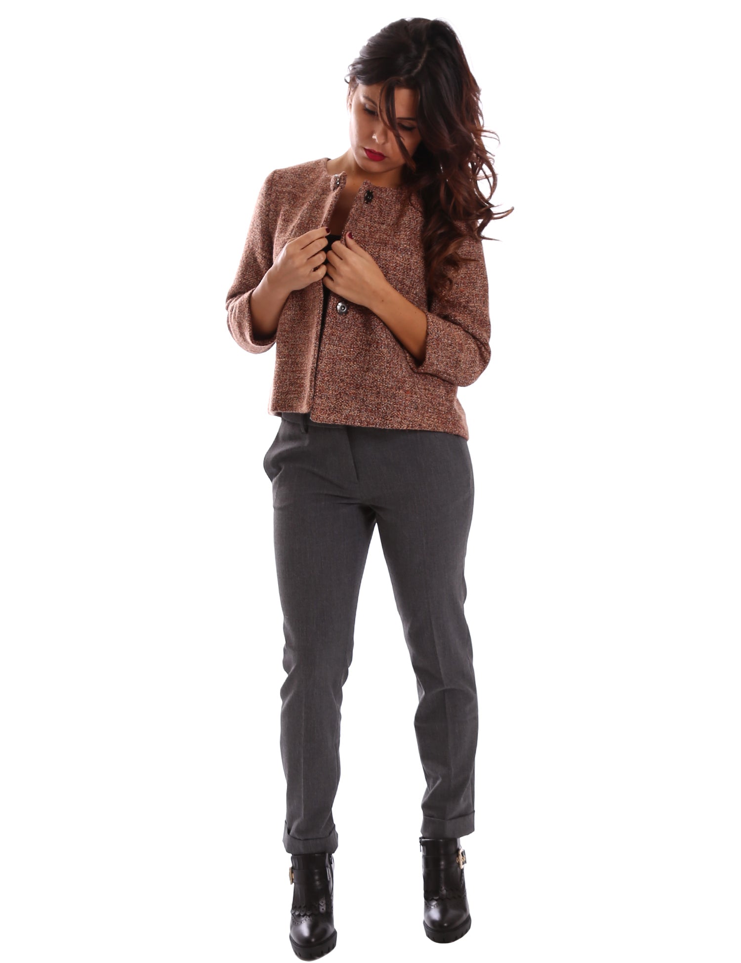 Pantaloni Grigio Gazel