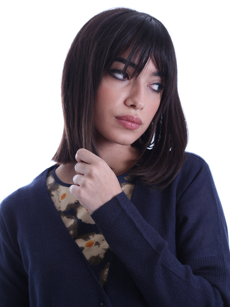 Cardigan Blu Gazel