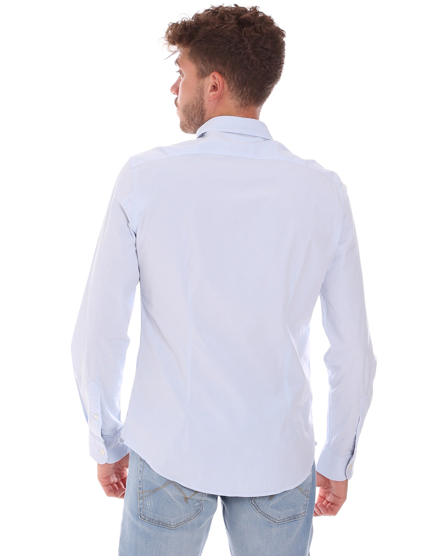 Camicie Blu Gas