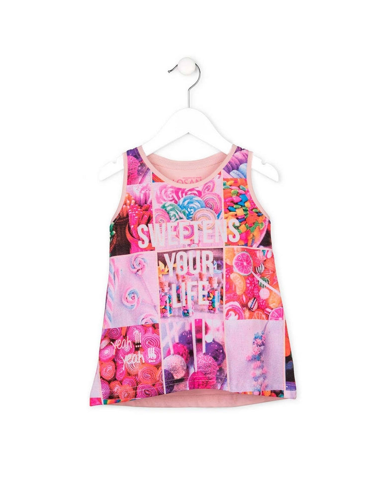 Canotte Rosa Losan