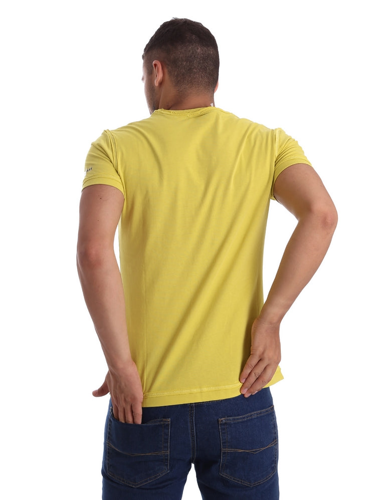T-shirt Giallo Navigare