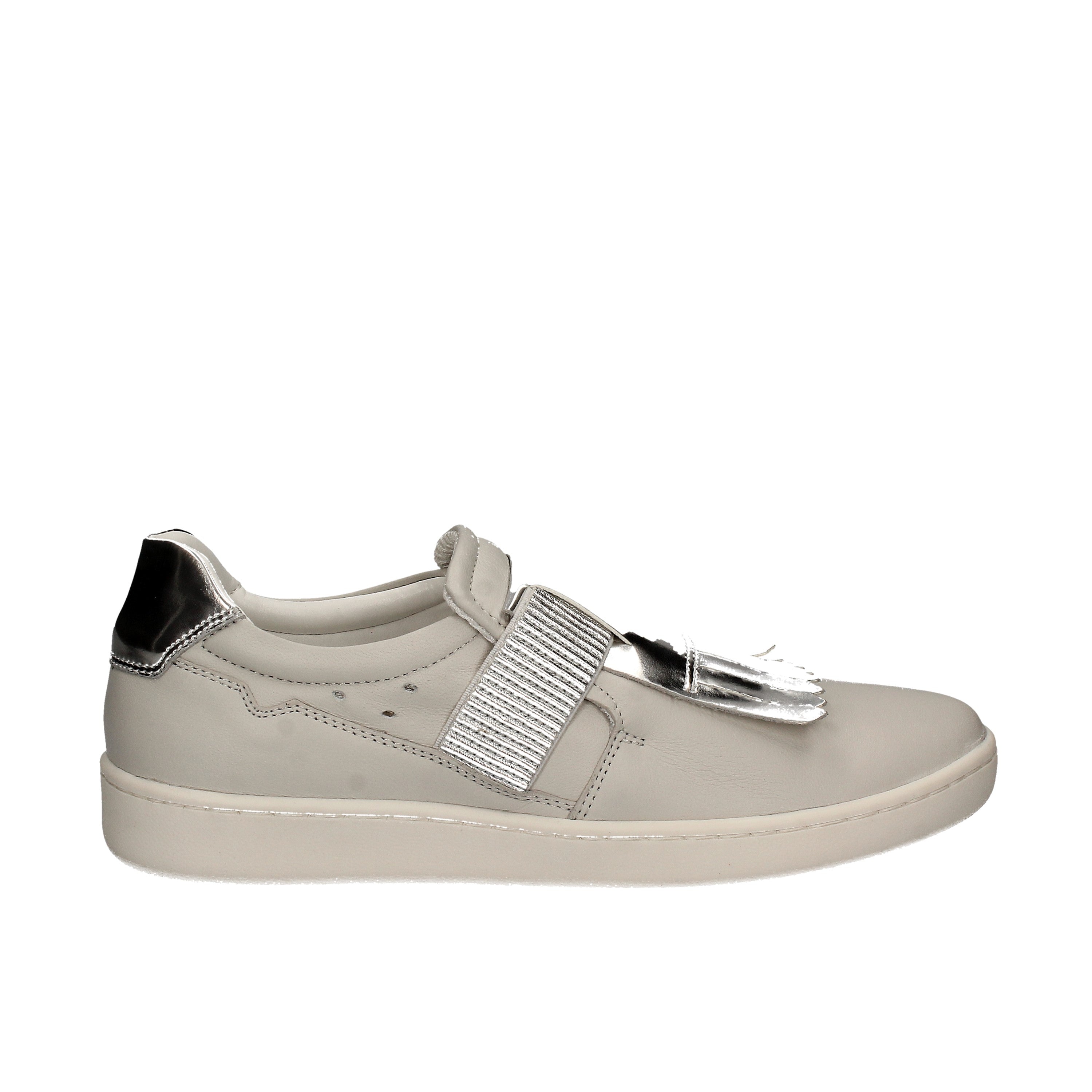 Sneakers Bianco Argento Keys