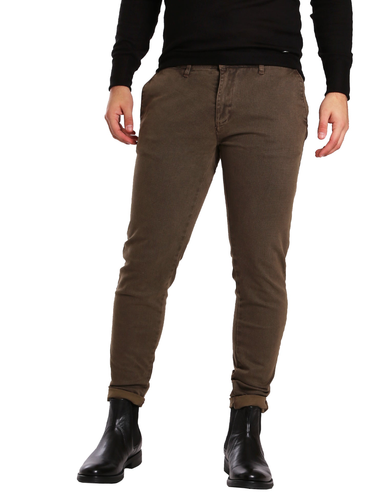 Pantaloni Marrone Gaudi Jeans