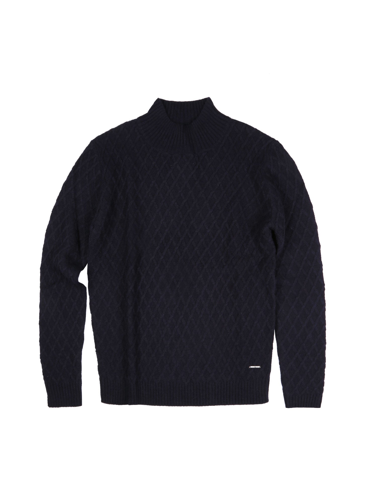 Maglie a collo alto Blu Key Up