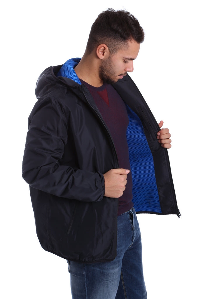 Piumini Blu Ea7 Emporio Armani