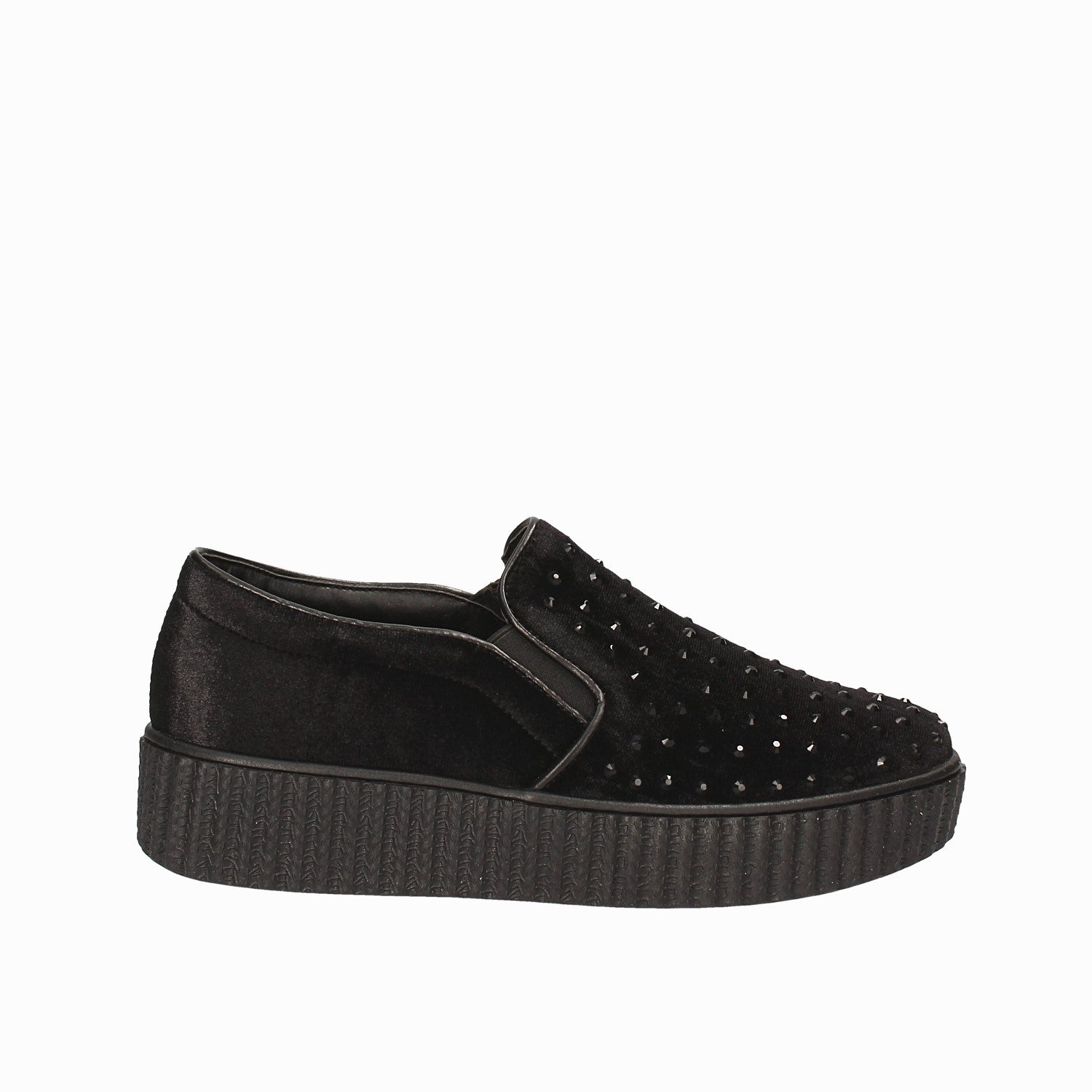 Slip-on Nero Gold&gold