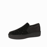 Slip-on Nero Gold&gold