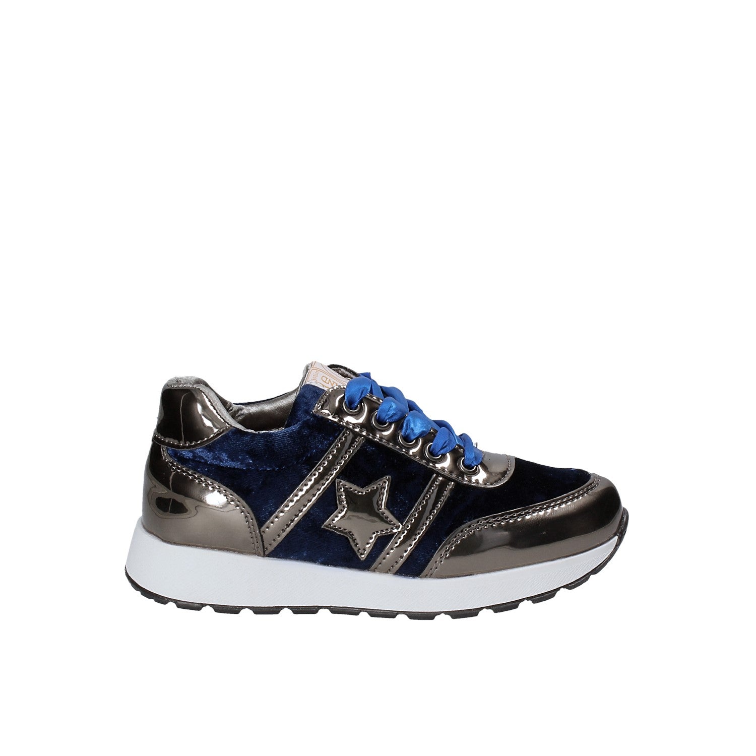 Sneakers Blu Grunland Junior