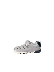 Sandali con strappi Grigio Chicco