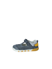 Sandali con strappi Grigio Chicco