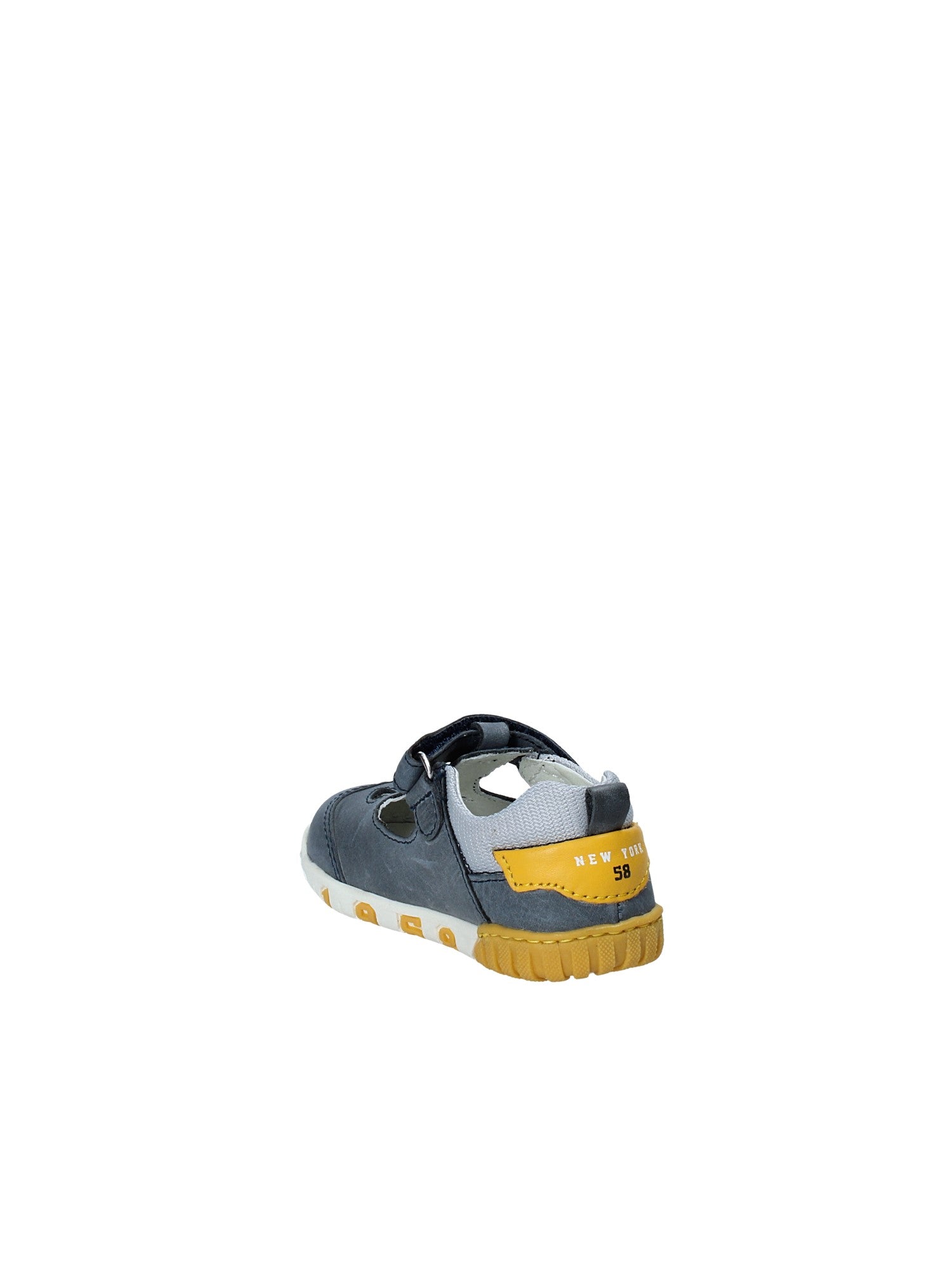 Sandali con strappi Grigio Chicco