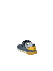 Sandali con strappi Grigio Chicco