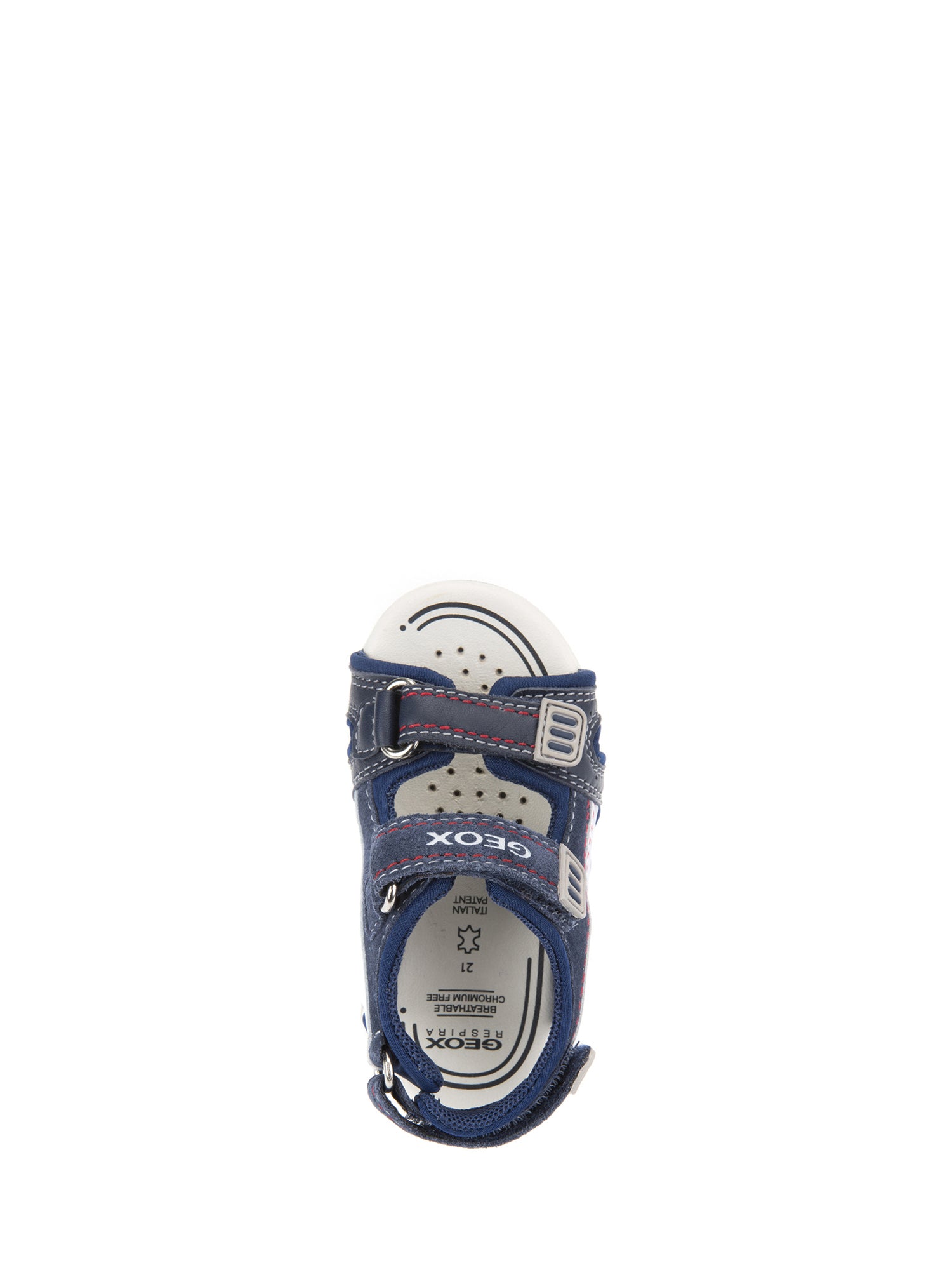 Sandali con strappi Blu Geox