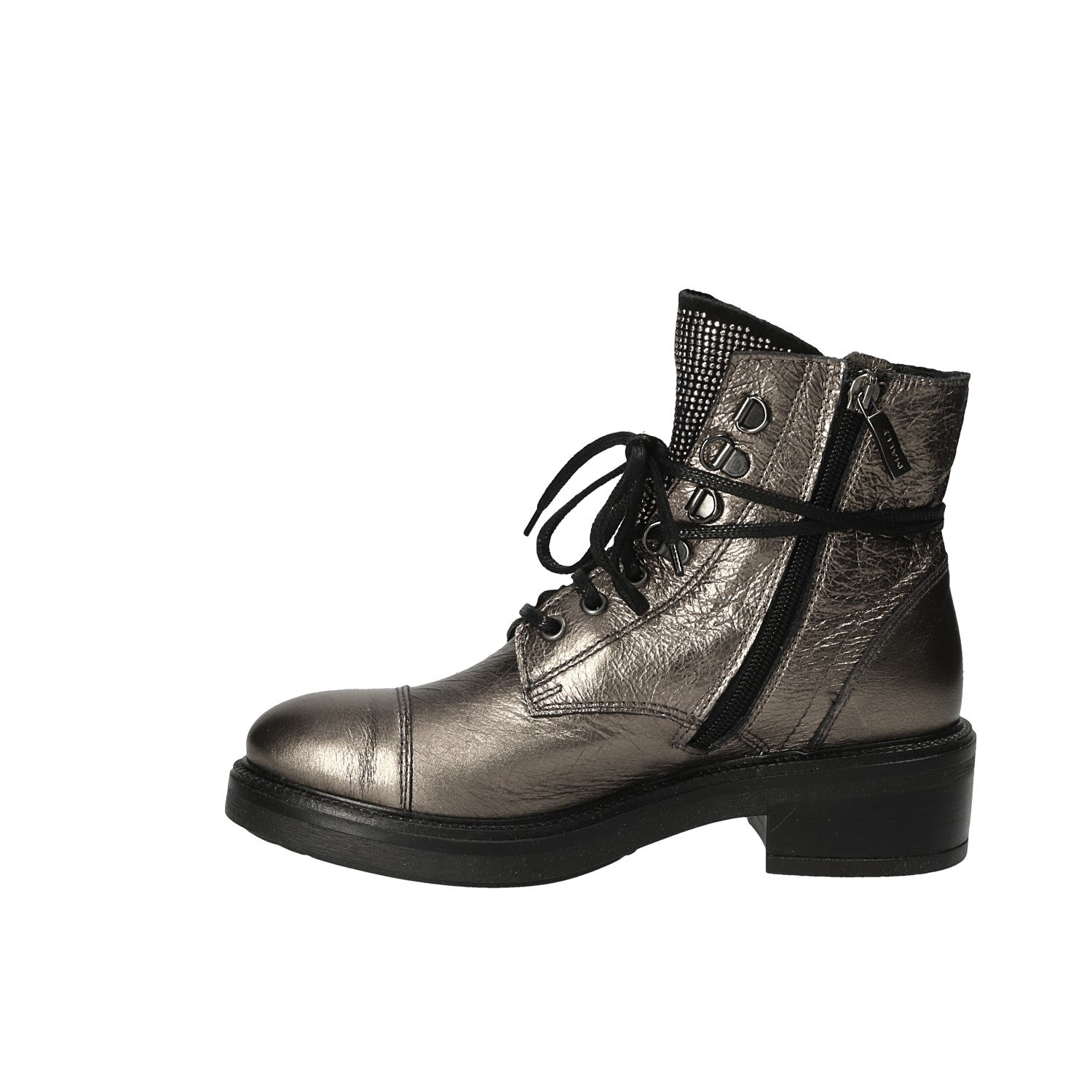 Anfibi Grigio Nero Mally