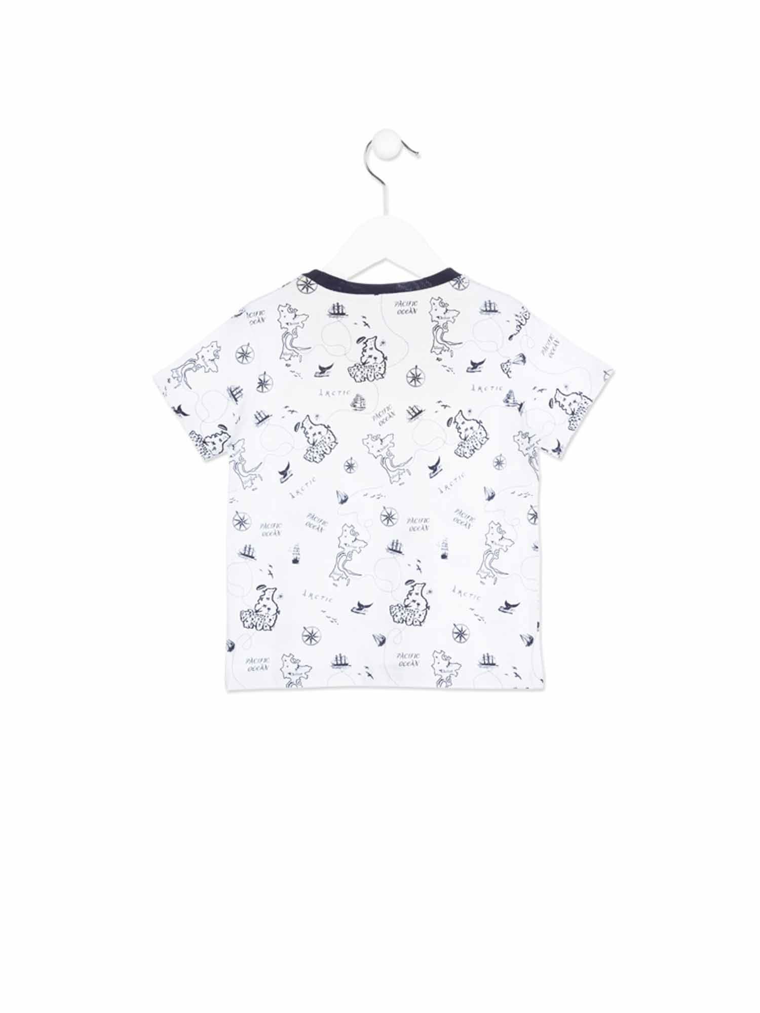 T-shirt Bianco Losan
