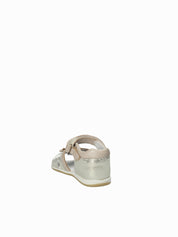 Sandali con strappi Beige Melania