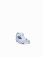 Scarpe con strappi Bianco Melania