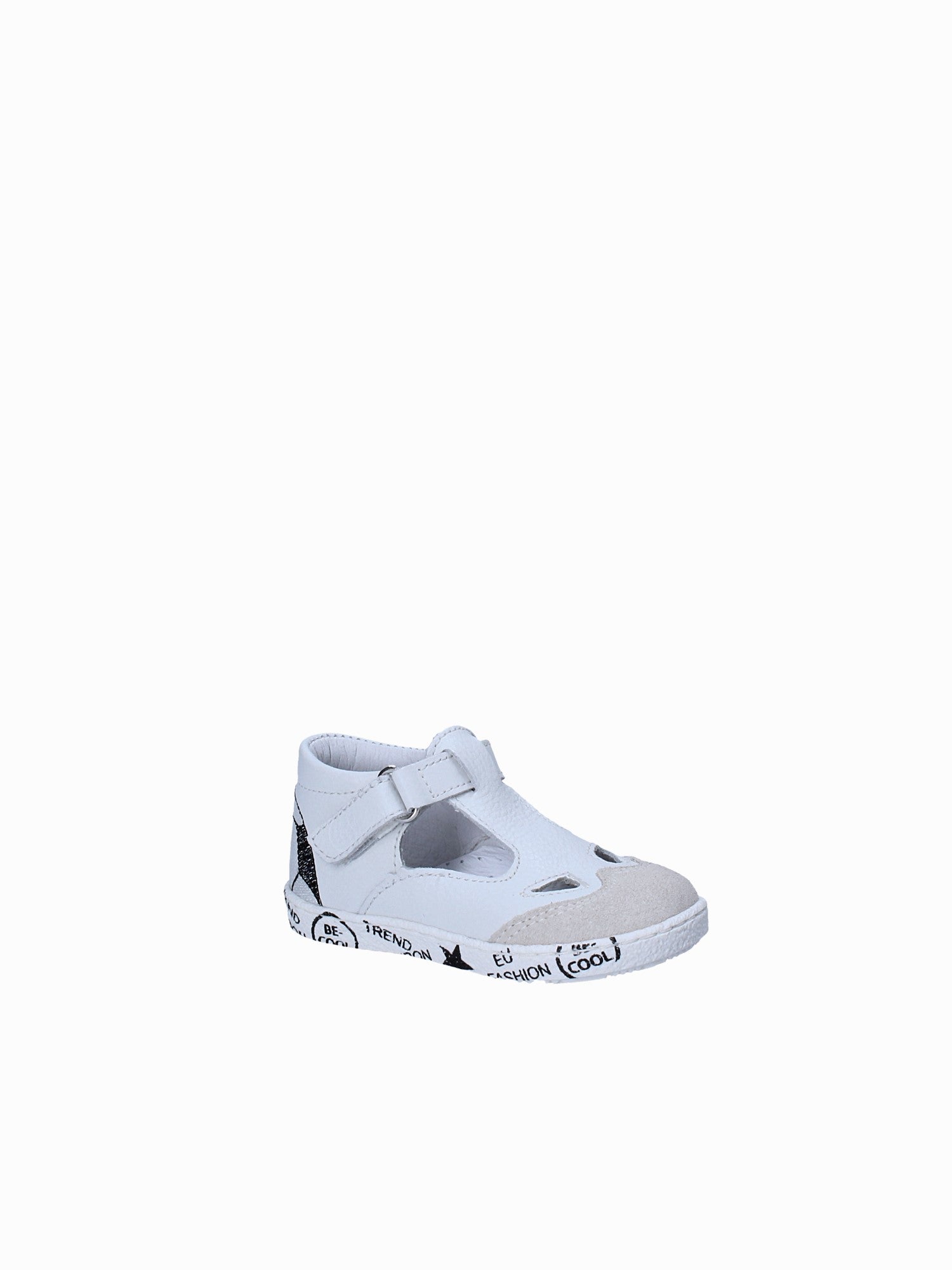 Scarpe con strappi Bianco Melania