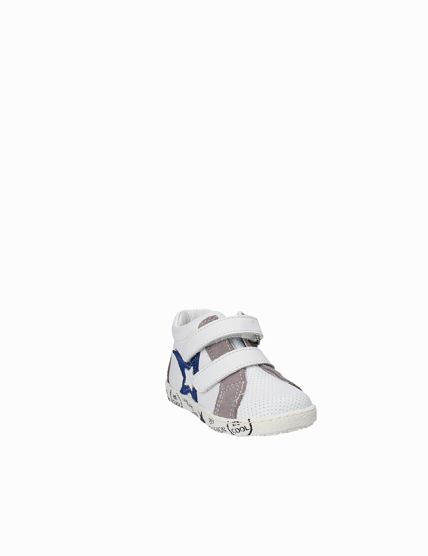 Scarpe con strappi Bianco Melania