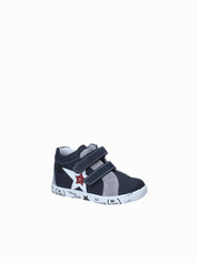 Scarpe con strappi Blu Melania