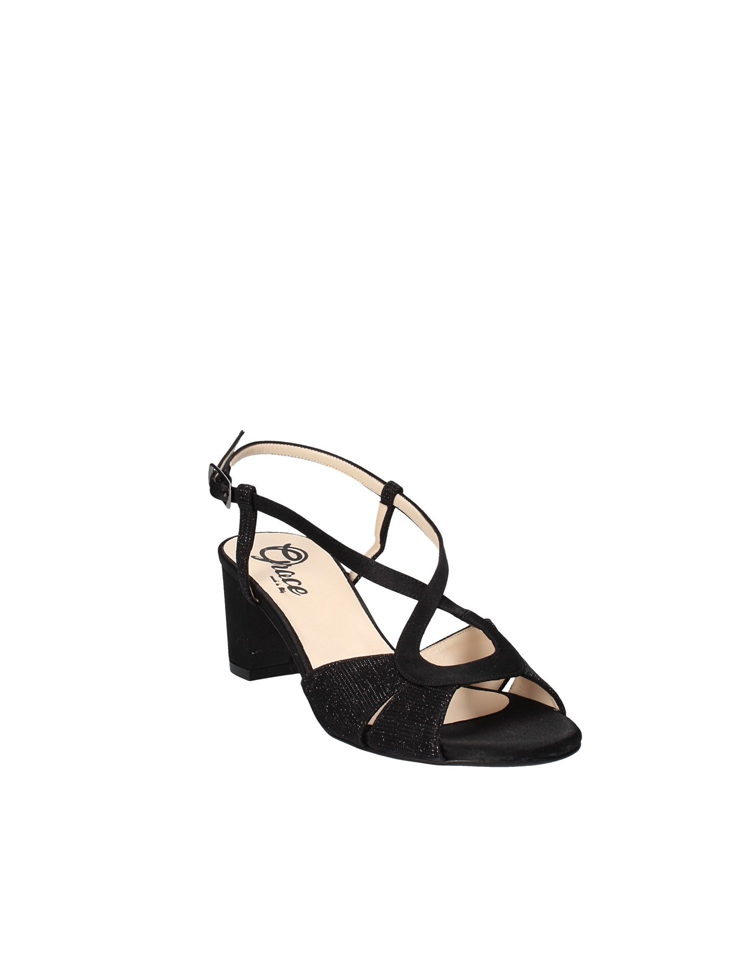 Sandali tacco Nero Ne Grace Shoes