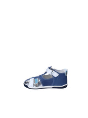 Sandali con strappi Blu Melania