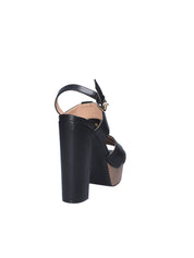 Sandali tacco Nero Byblos Blu
