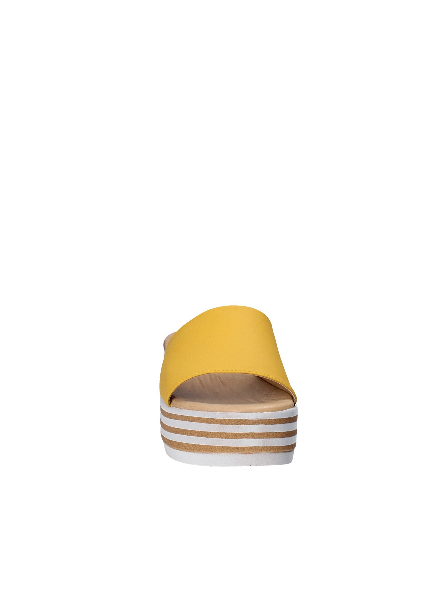 Sandali zeppa Giallo Grace Shoes