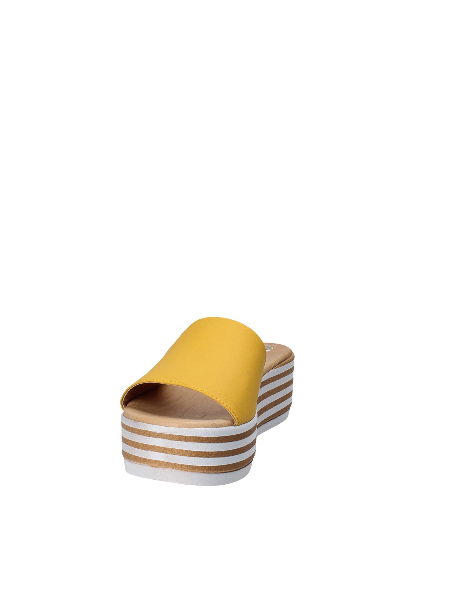 Sandali zeppa Giallo Grace Shoes
