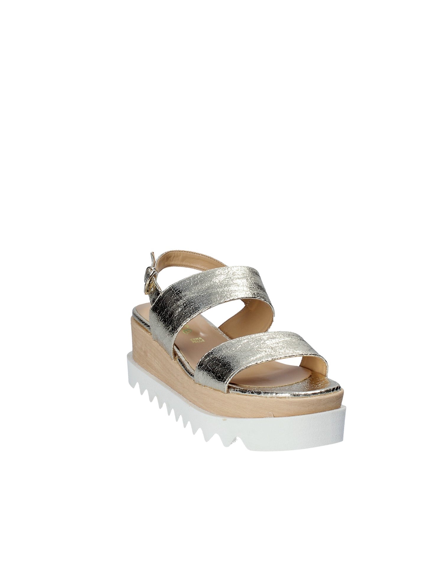 Sandali zeppa Giallo Grace Shoes