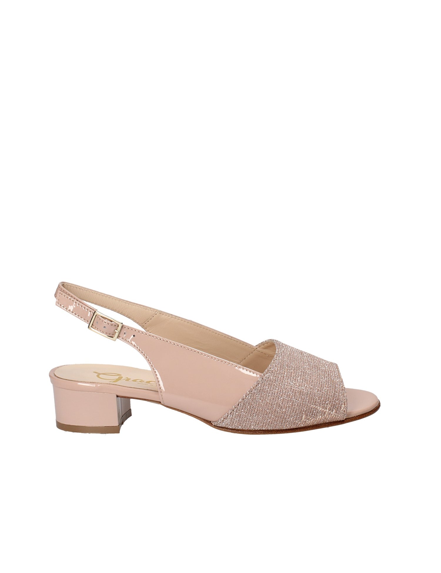Sandali tacco Rosa Grace Shoes