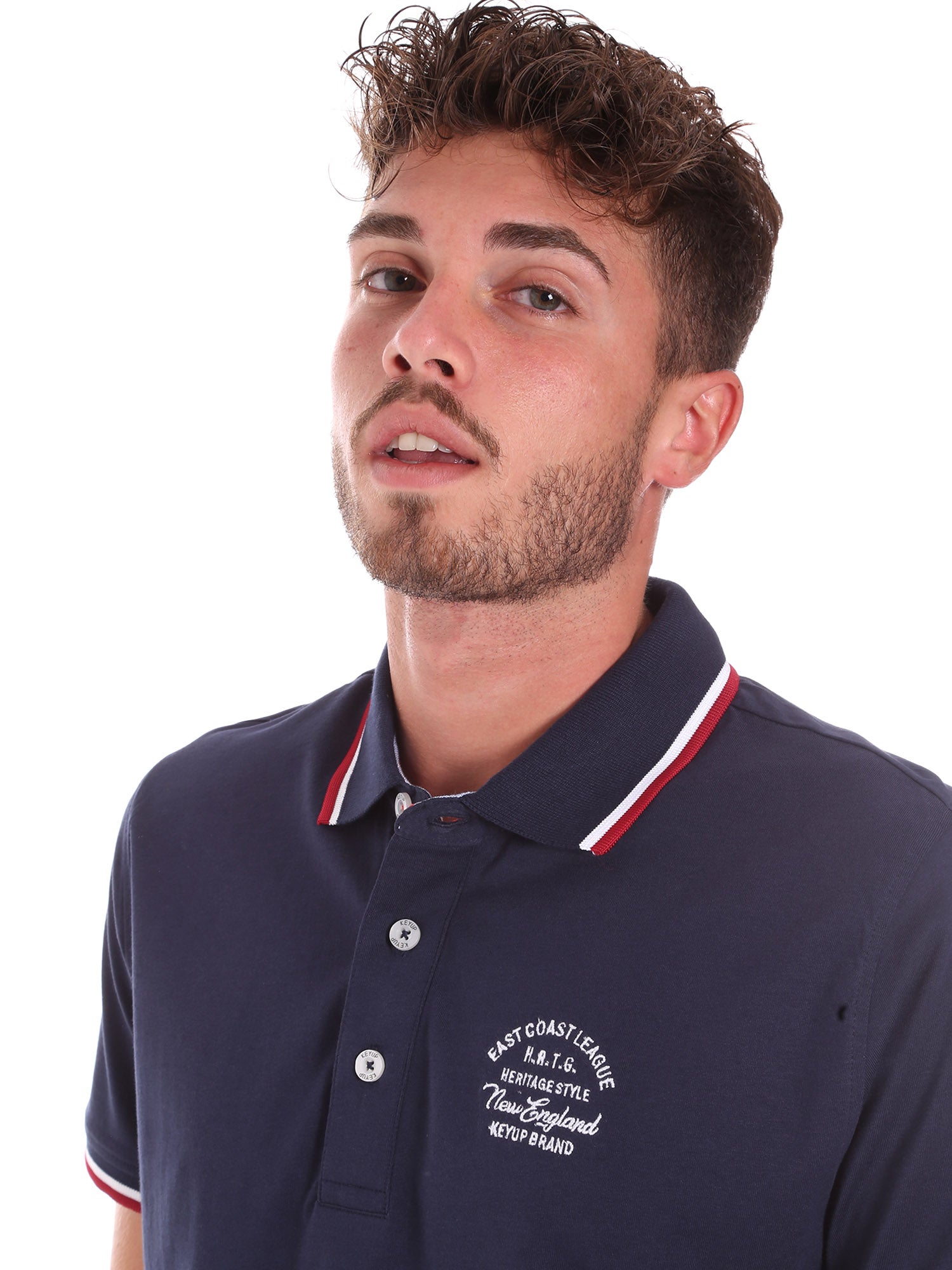 Polo Blu Key Up