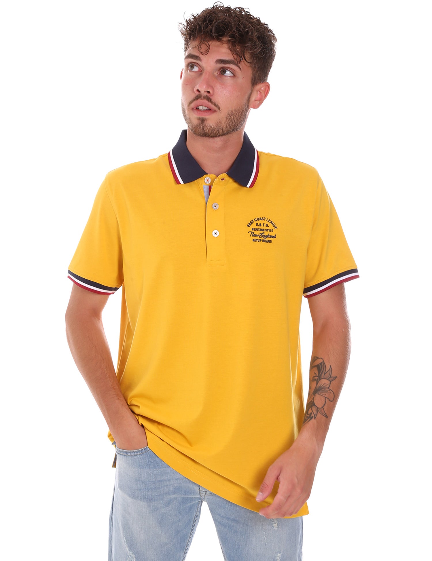 Polo Giallo Key Up