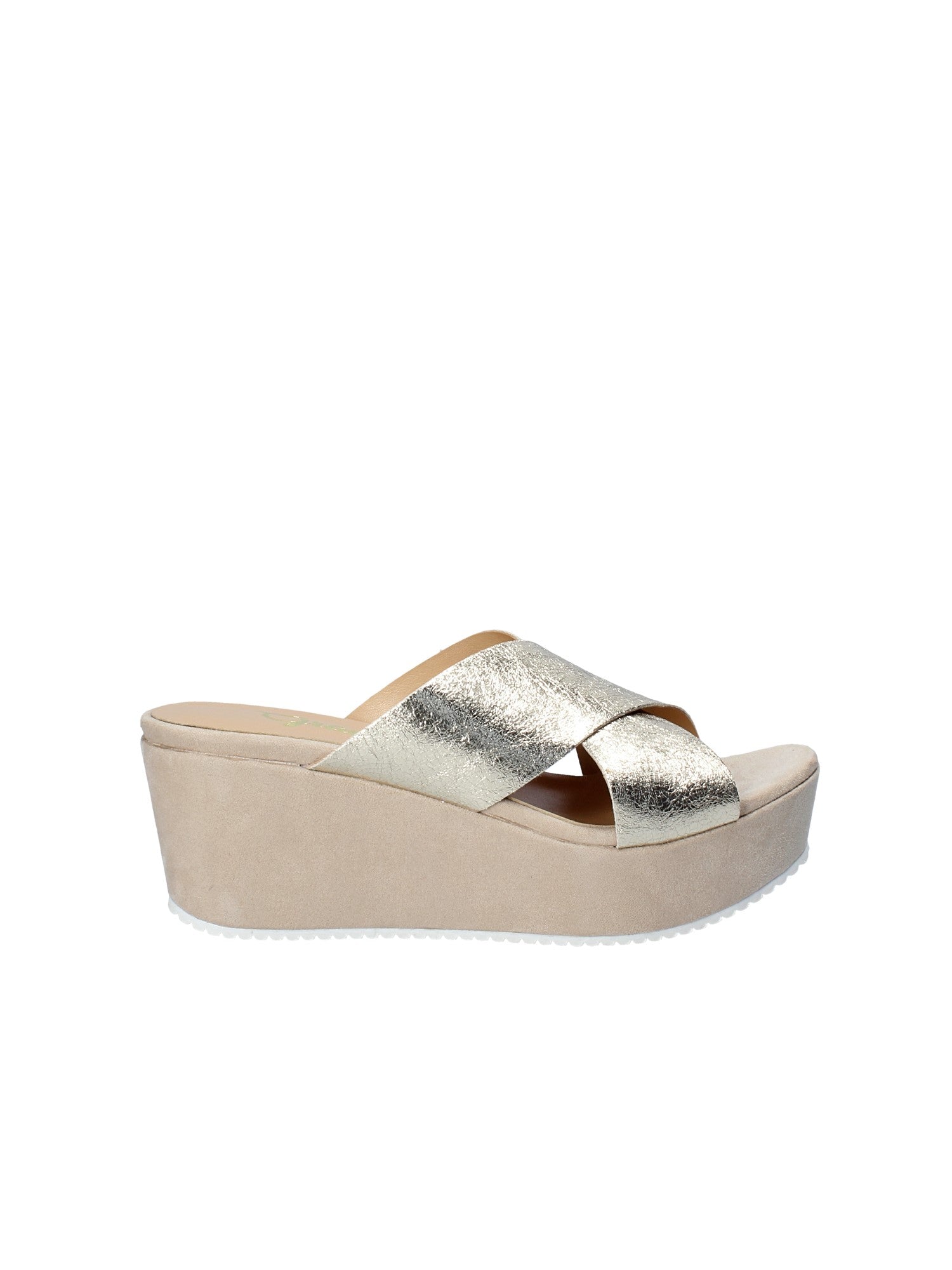 Sandali zeppa Giallo Grace Shoes