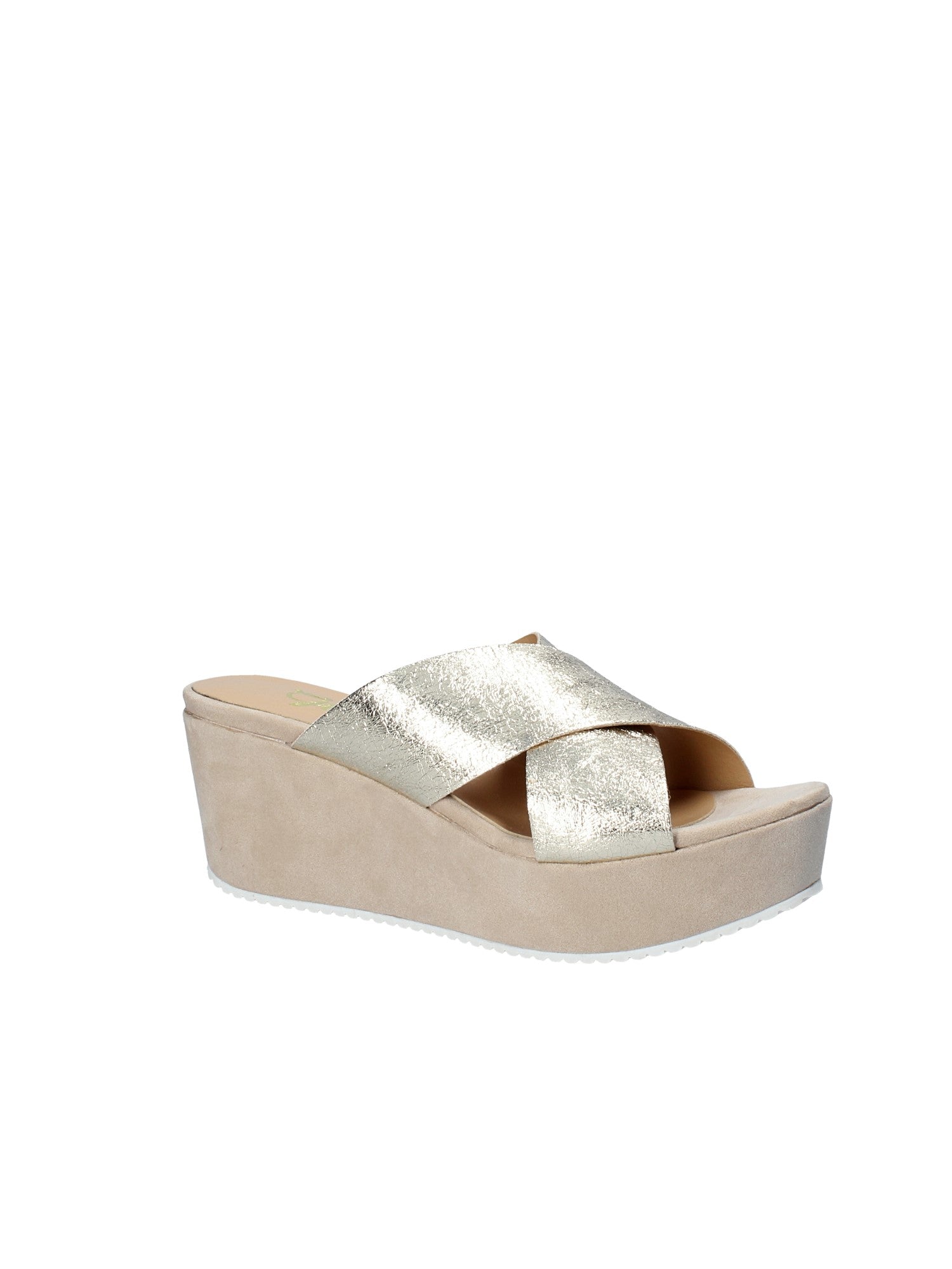 Sandali zeppa Giallo Grace Shoes