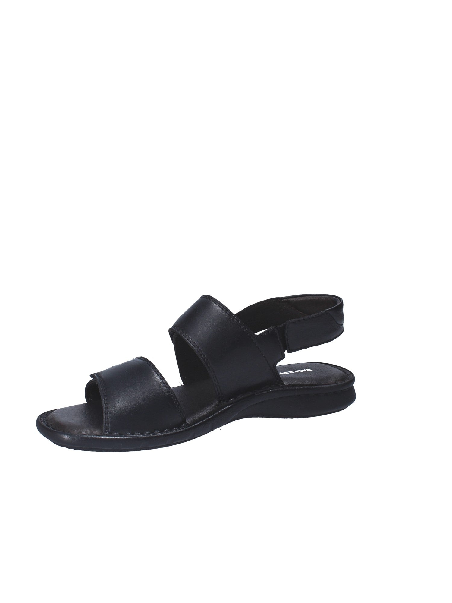 Sandali con strappi Nero Valleverde