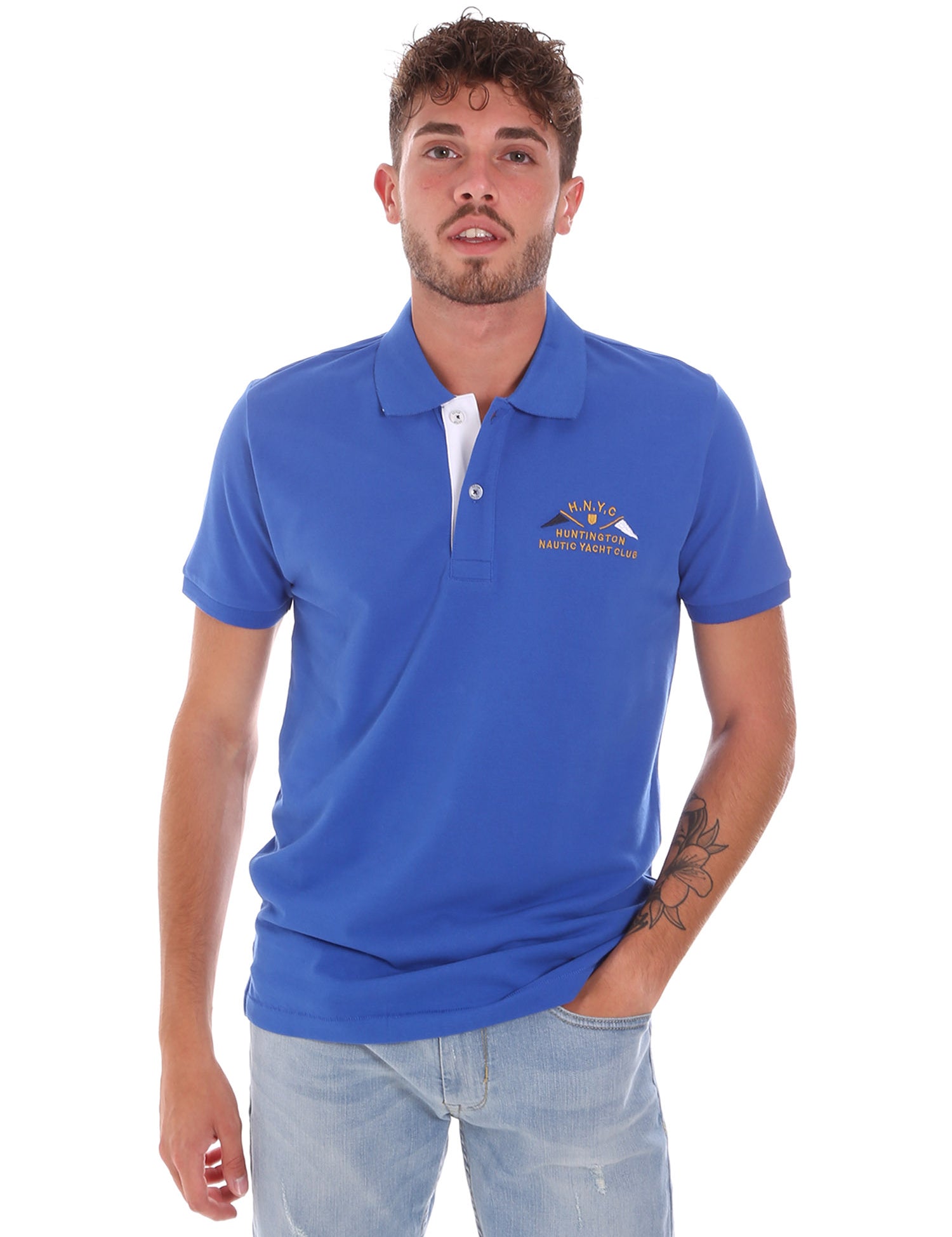 Polo Blu Key Up