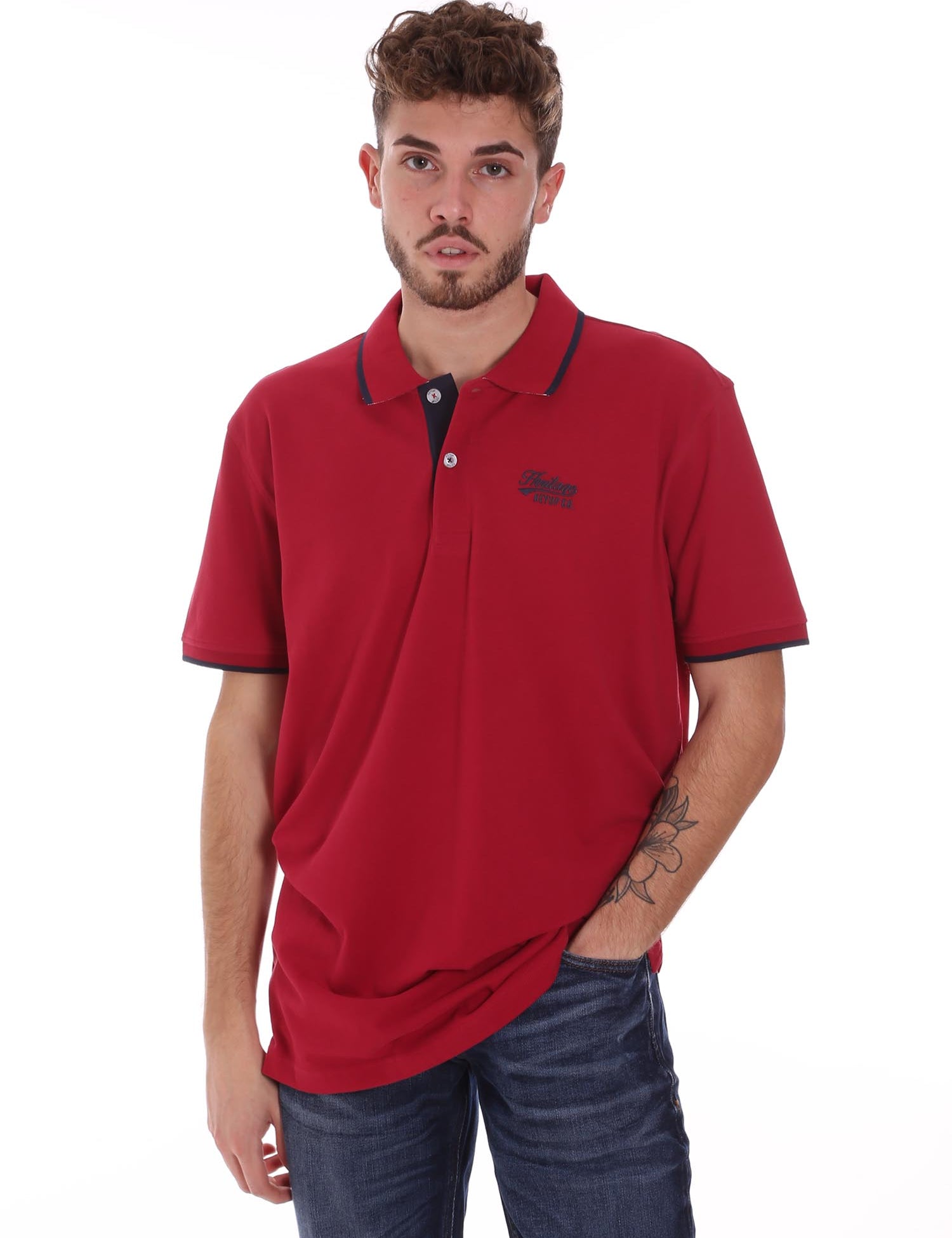 Polo Rosso Key Up