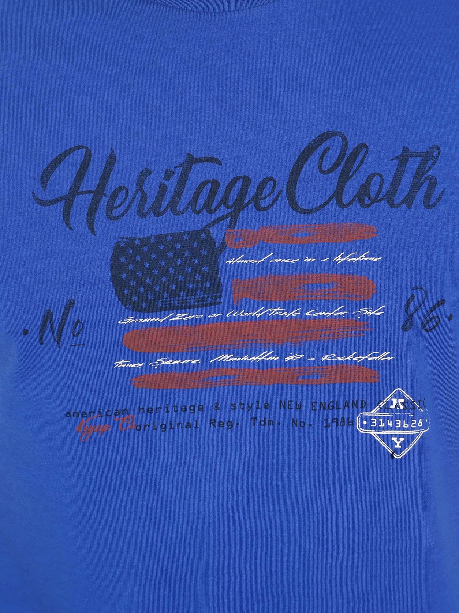 T-shirt Blu Key Up