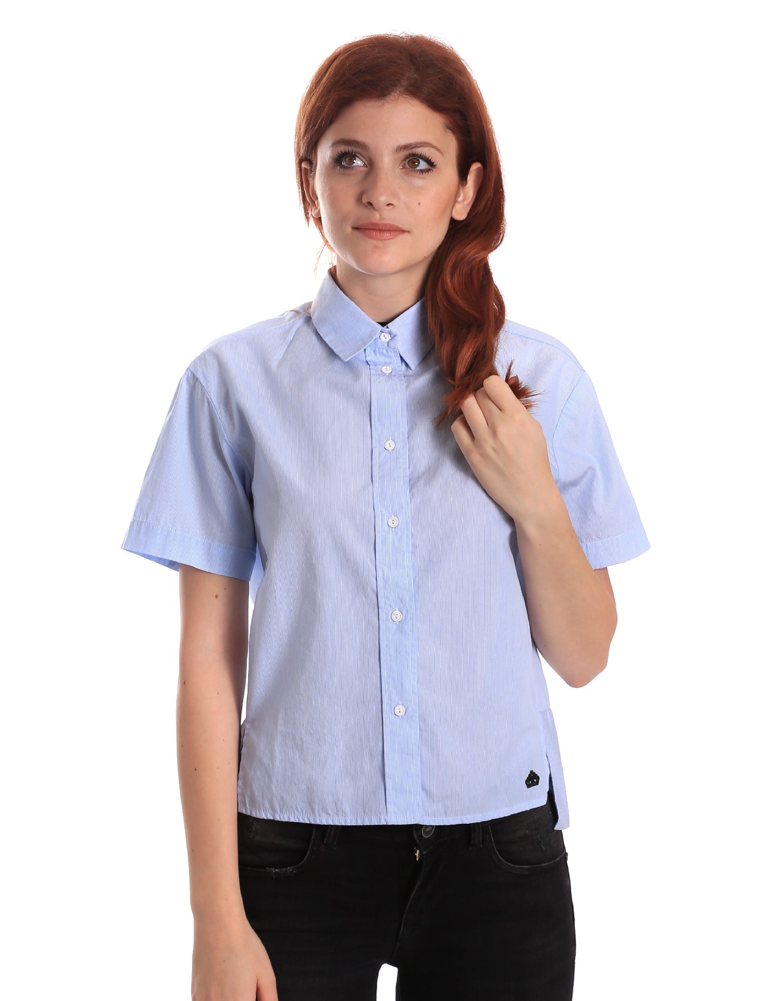 Camicie Blu Fornarina